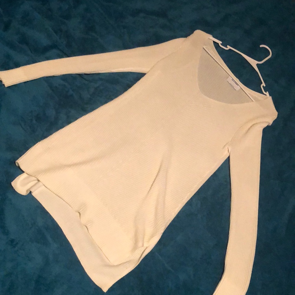 Cream Old Navy Sweater